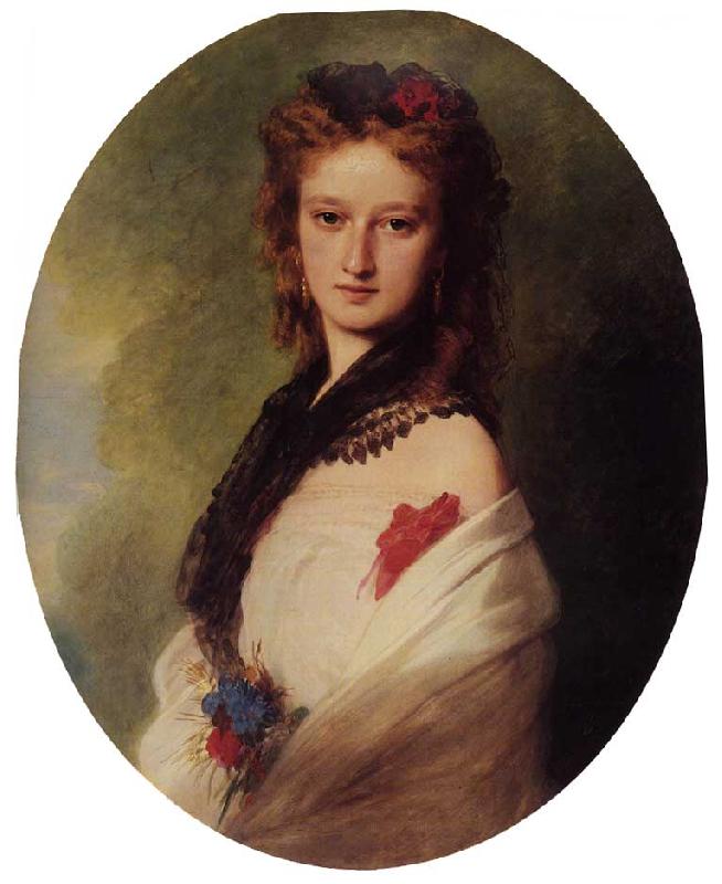 Franz Xaver Winterhalter Zofia Potocka, Countess Zamoyska oil painting image